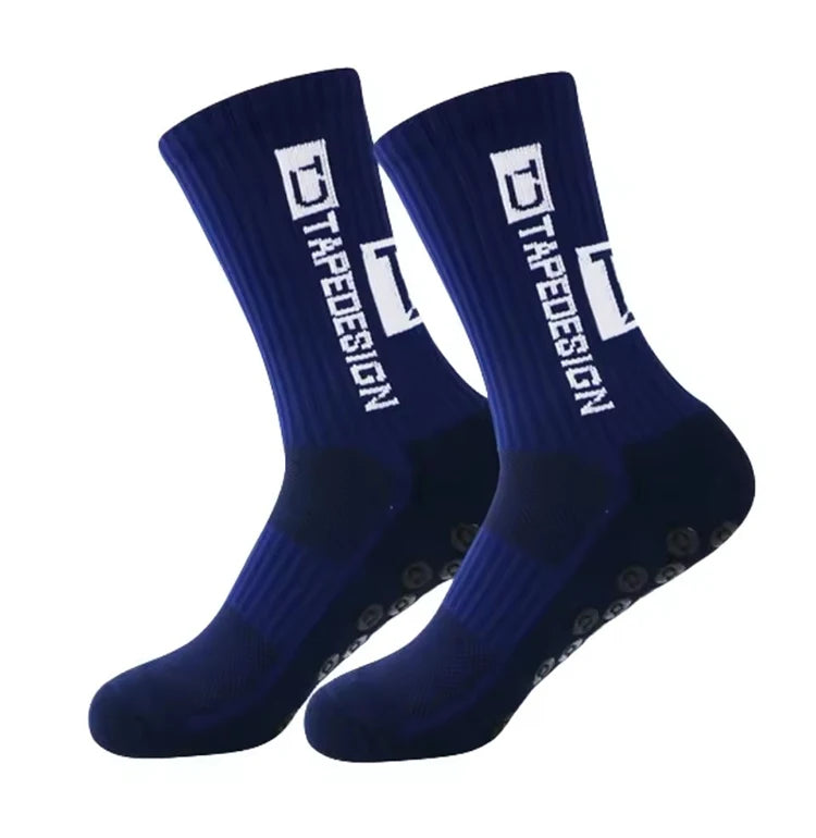 High Quality Wear-Resistant Football Socks Soft Breathable Thick Sports Socks Adhesive Anti Slip Sweat Absorbing Football Socks