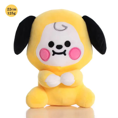 Juguetes de Peluche BTed 21, Mini Llavero Kawaii, Colgante de Anime, Adorno para Niños de 12-22 cm, Periféricos BT, Muñeco de Peluche Suave, Regalo