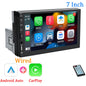 7“ Car Radio 1 Din Carplay Android Auto Multimedia Player HD Touch Screen FM AUX Input Bluetooth MirrorLink Universal Autoradio