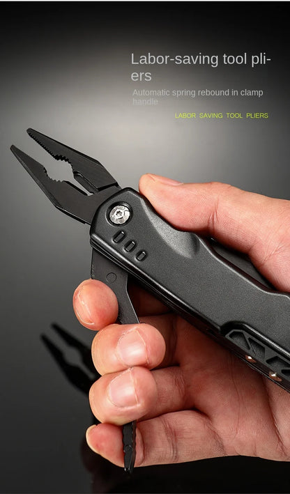 Multifunctional Pliers Multitool Claw Hammer Stainless Steel Tool With Nylon Sheath For Outdoor Survival Camping Hunting Hiking