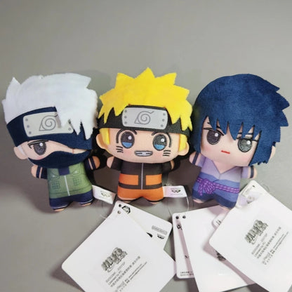 Nuevo Llavero de Peluche de Anime Naruto, Muñeco de Algodón de Haruno Sakura, Kawaii Shippuden, Sasuke, Kakashi, Colgante para Bolsa, Regalos Creativos para Fans