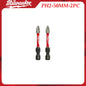 Milwaukee Heavy-Duty Impact Drill Bit Kit 1/4" Hex Magnetic Screwdriver Bits Organized in Portable Storage Case