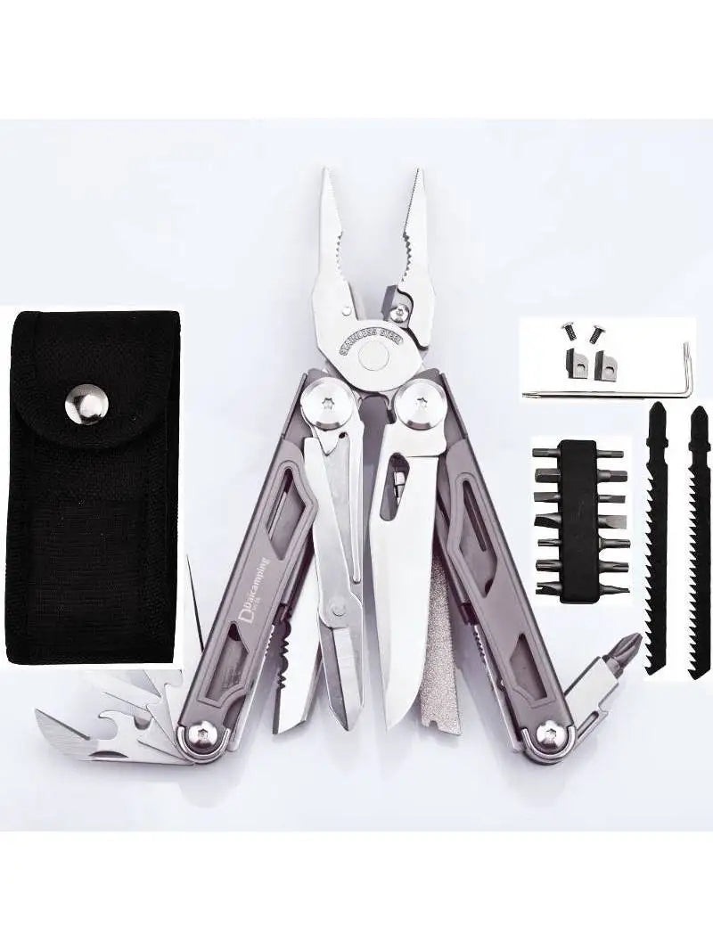 Daicamping DL30 Multitools Hand DIY Multi-tools Multi-tool Clamp Folding Knives Scissor Cutters EDC Survival Gear Manual Pliers