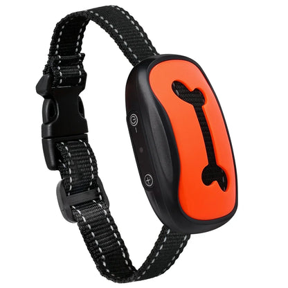 Pet Dog Anti-Barking Device USB Rechargeable Dog Training Collar Ultrasonic Stop Barking Vibration Anti-Bark Collar
