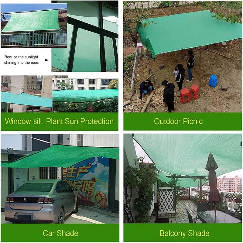 Sun Shade Cloth Rectangle Canopy Shades for Outdoor Garden Backyard Patio Pergola Cover Sunshade Sails Uv Block Canovas Covers
