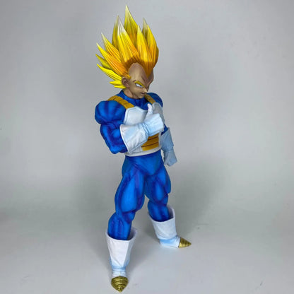 Figura de acción de Vegeta de Dragon Ball a escala 1/6, Super Saiyan Demonic Berserk, estatua de anime para decoración de escritorio, para coleccionistas de anime.