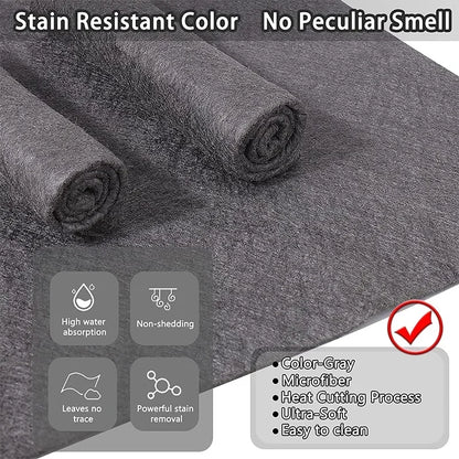 1/20PCS Magic Cleaning Cloths Reusable Microfiber Washing Rags Car Window Mirror Wipe Towels Rag Household Kitchen Clean Tools