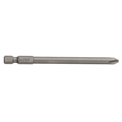 4Pc 1/4inch Hex Shank 100mm Long Screwdriver Bits Set For Torx / Hexagon / Cross / Slotted Hand Tool Alloy Steel