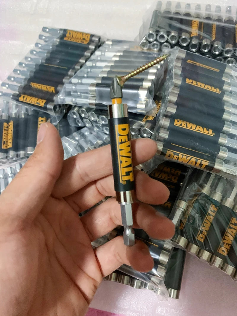 DEWALT Magnetic Impact Driver Bit Set PH2 Pivoting Bits Holder Extend 1/4" 6.35mm Hex Shank Electric Drill Accessories