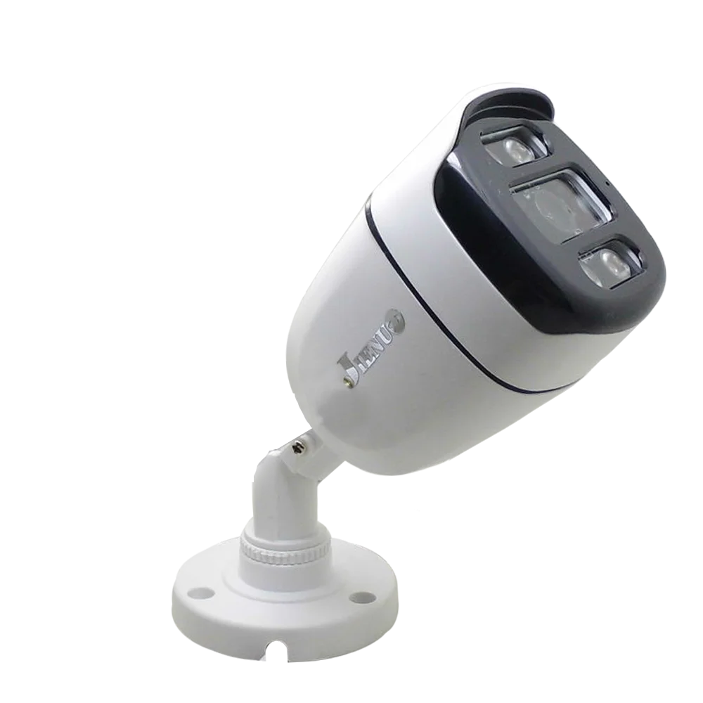 JIENUO-cámara de seguridad CCTV 4K HD AHD, sistema de vigilancia, 1080P, 5MP, impermeable, visión nocturna infrarroja, TVI, para el hogar