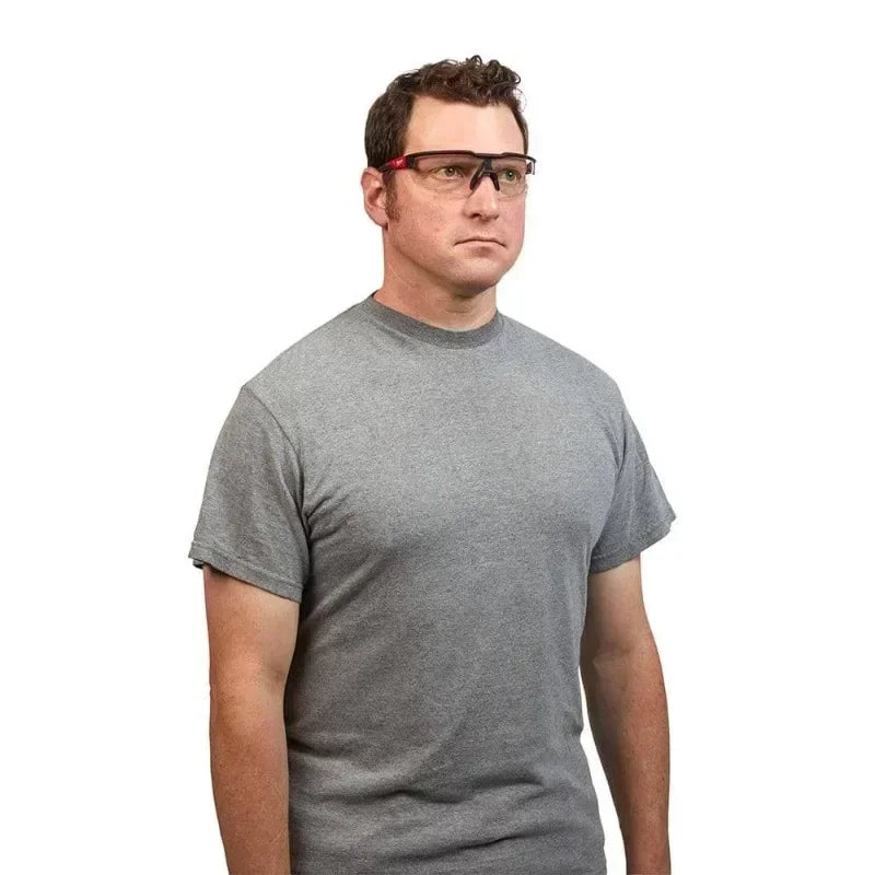 MILWAUKEE-gafas de seguridad transparentes, accesorios para herramientas eléctricas, herramienta Milwaukee 48-73-2000A, 48-73-2000