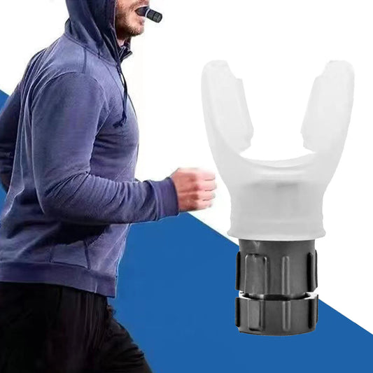 Dispositivo expansor de ejercitador de pulmón, dispositivo de entrenamiento de capacidad pulmonar fácil de limpiar, resistencia ajustable, ABS portátil para Fitness