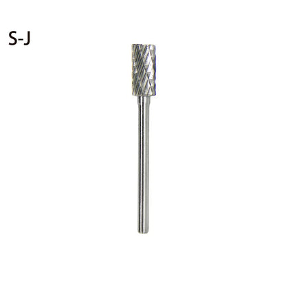 High-speed Steel Rotary Burr Carving Burr Bits Double Diamond Cut Dremel Tools for Wood Stone Carving Steel Metal Working