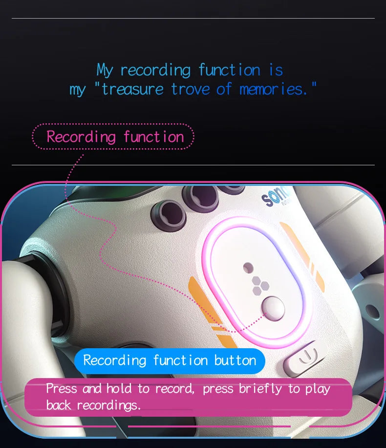 Nuevo Robot Jjrc R40 de Simulación Inteligente Interactivo y Programable, Robot Cantante y Bailarín, Apto para la Interacción en el Hogar