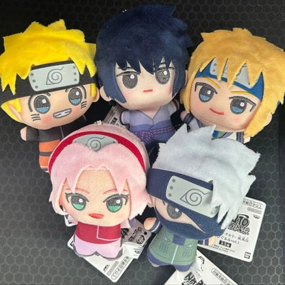 Nuevo Llavero de Peluche de Anime Naruto, Muñeco de Algodón de Haruno Sakura, Kawaii Shippuden, Sasuke, Kakashi, Colgante para Bolsa, Regalos Creativos para Fans