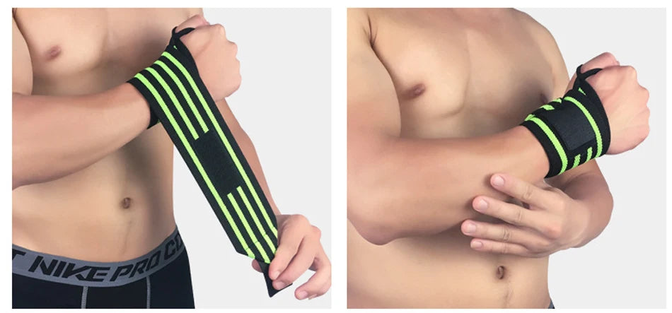 1pc Wrist Support Gym Strap Camouflage Adjustable Wristband Elastic Wrist Wraps Bandages for Gym Weightlifting Protect Hand Wrap