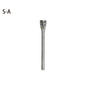 High-speed Steel Rotary Burr Carving Burr Bits Double Diamond Cut Dremel Tools for Wood Stone Carving Steel Metal Working