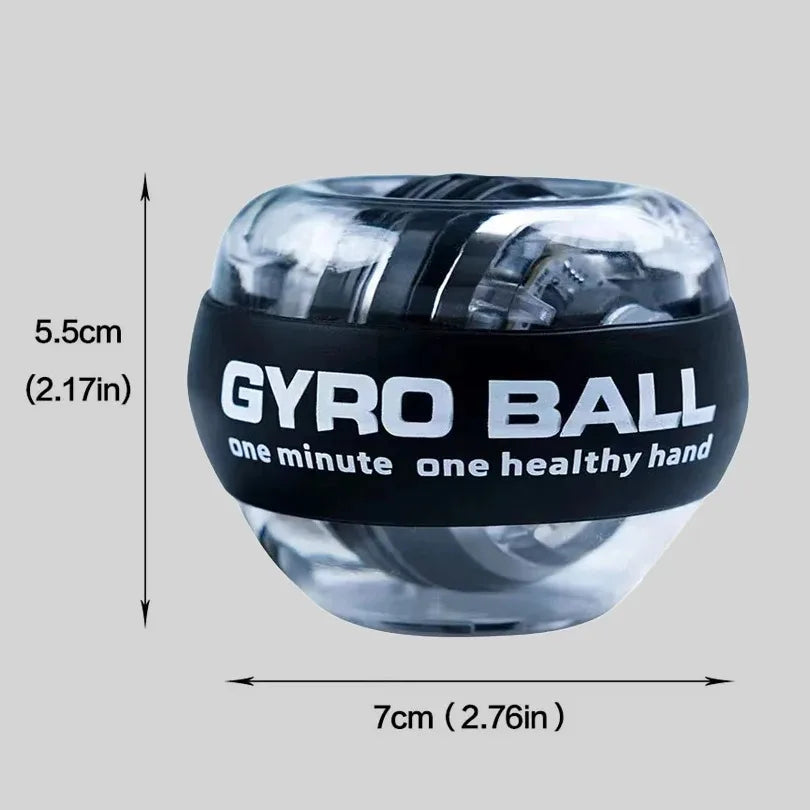 Powerball forearm exerciser, muscle fitness equipment, gyroscope, power ball, gyro, wrist strengthener, trainer, hand exercise