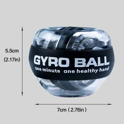 Powerball forearm exerciser, muscle fitness equipment, gyroscope, power ball, gyro, wrist strengthener, trainer, hand exercise