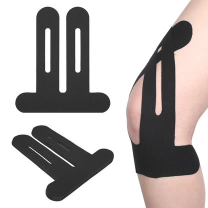 10PCS Kinesiology Tape for Knees, Waterproof & Elastic, Breathable Knee Tape, Athletic Tape Provide Support & Stability for Running