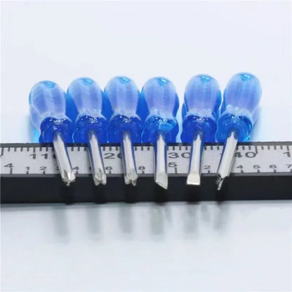 12/240pcs Phillips Slotted Cross Head Mini Screwdriver For Mobile Phone Laptop Xbox 360 Wireless Controller Repair Open Tool