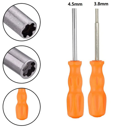 1/2pc 3.8/4.5mm Security Screwdriver Repair Tool Gamebit for NES, SNES, N64, GameBoy, SEGA, and GameBoy Color Cartridges Screwdriver