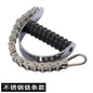 Wrist Strengthener Adjustable Resistance Grip Forearm Trainer Gym Equipment for Barbell Attachment Arm Muscle Training Fitness