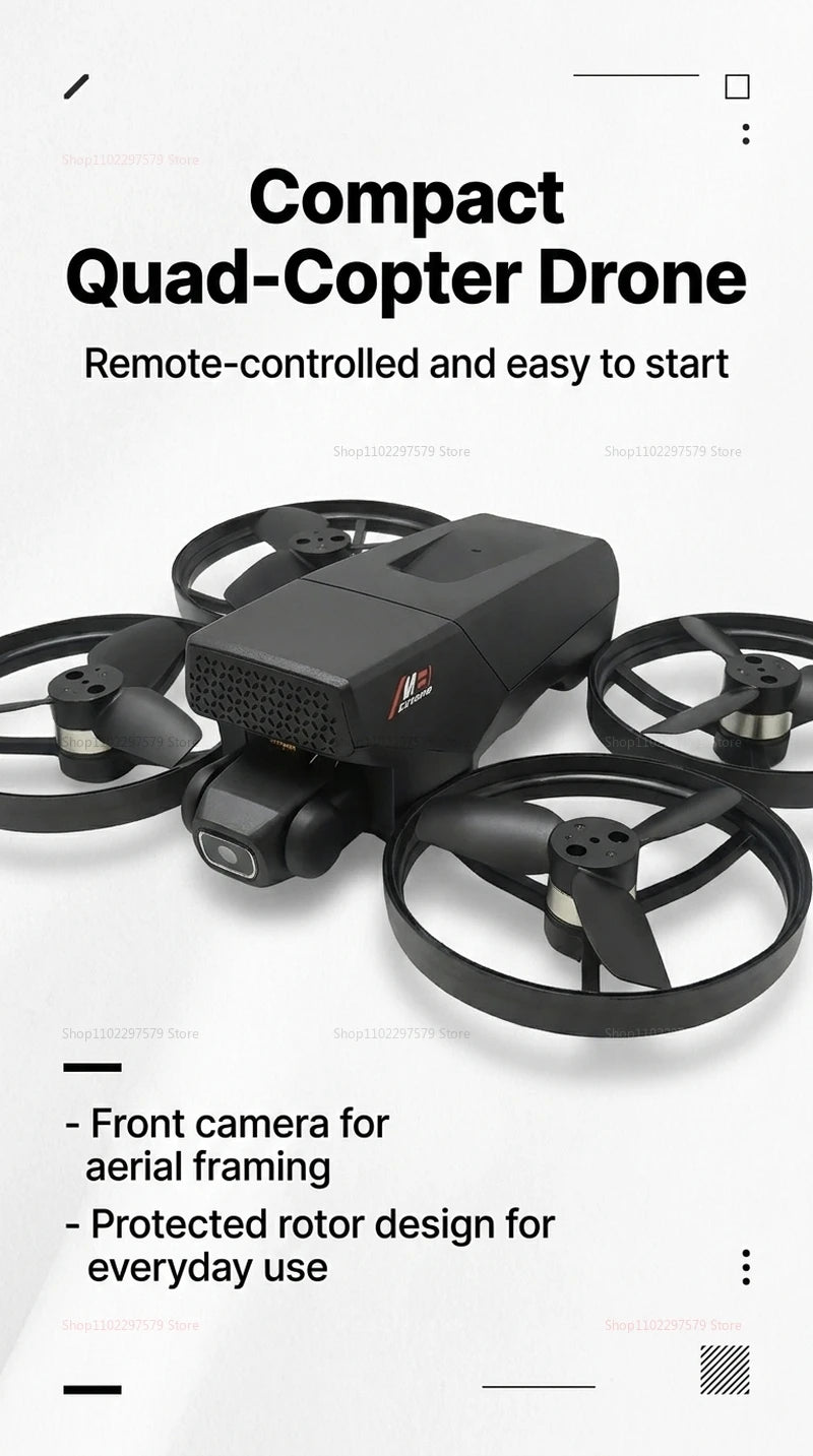 Dron M8 GPS FPV con Cámara 8K, Quadcopter Plegable con Motor sin Escobillas, Evitación de Obstáculos de 360 Grados, WiFi FPV, Retorno Automático RC para Adultos