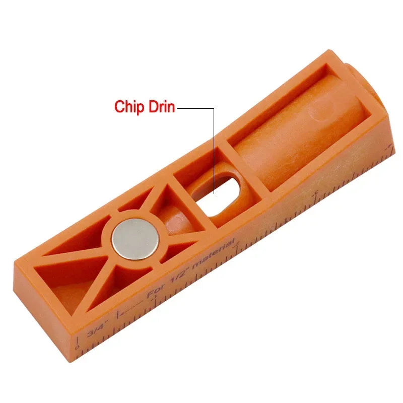 Pocket Hole Jig Oblique Hole Drill Guide Locator, Woodworking Angle Hole Punch Positioner for Furniture Joint DIY Carpentry