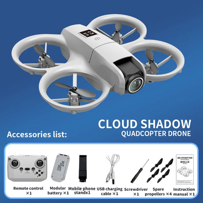 Mini Dron H135 4K Profesional con Cámara Dual, Modo Sin Cabeza, Evitación de Obstáculos, WiFi FPV, Dron 360 °   Helicóptero de Juguete RC Quadcopter