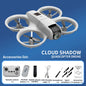 Mini Dron H135 4K Profesional con Cámara Dual, Modo Sin Cabeza, Evitación de Obstáculos, WiFi FPV, Dron 360 °   Helicóptero de Juguete RC Quadcopter