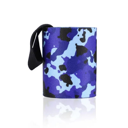 Soporte para muñeca, correa de gimnasio, pulsera ajustable de camuflaje, muñequeras elásticas, vendas para gimnasio, levantamiento de pesas, protege la envoltura de mano, 1 ud.