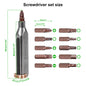 FANAUE Multifunctional Magnetic Keychain Mini Portable Folding Screwdriver Repair Tool Combination Pendant Portable Cross One