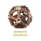 Natural Silver Vine Gall Fruit Cat Chew Toy, Teething Grinding Dental Toy for Kitten Adult Cat