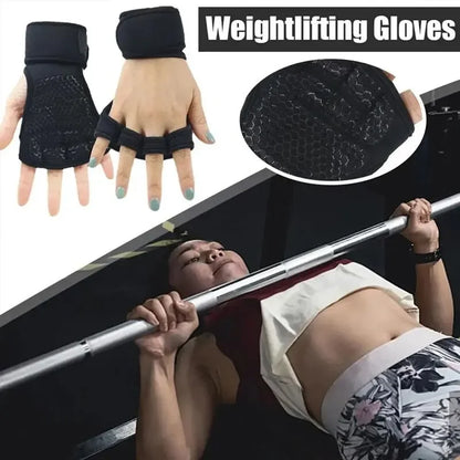 Guantes deportivos de entrenamiento para hombres y mujeres, guantes de entrenamiento, Fitness, culturismo, levantamiento de pesas, gimnasio, mano, muñeca, Protector de Palma