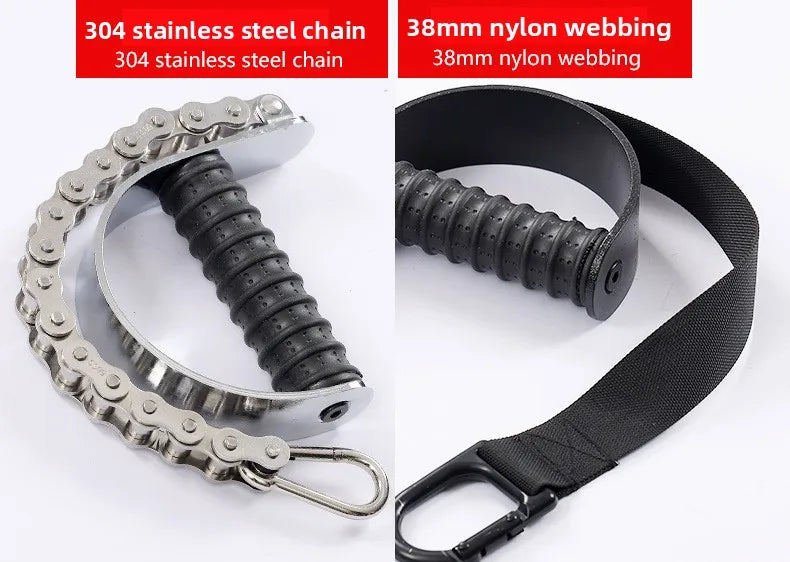 Wrist Strengthener Adjustable Resistance Grip Forearm Trainer Gym Equipment for Barbell Attachment Arm Muscle Training Fitness