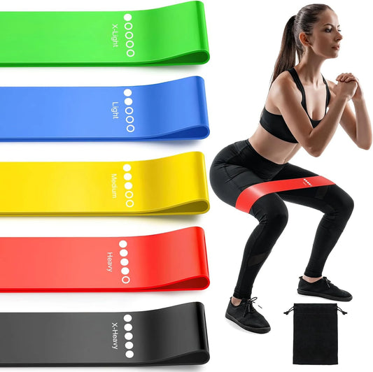 Bandas de resistencia de TPE, conjunto de Fitness, bandas de bucle de goma, entrenamiento de fuerza, expansor de entrenamiento, equipo de gimnasio de Yoga, bucle de goma elástico