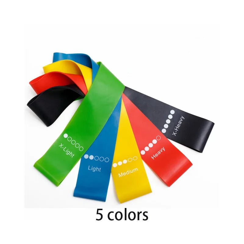 Bandas de resistencia de TPE, conjunto de Fitness, bandas de bucle de goma, entrenamiento de fuerza, expansor de entrenamiento, equipo de gimnasio de Yoga, bucle de goma elástico