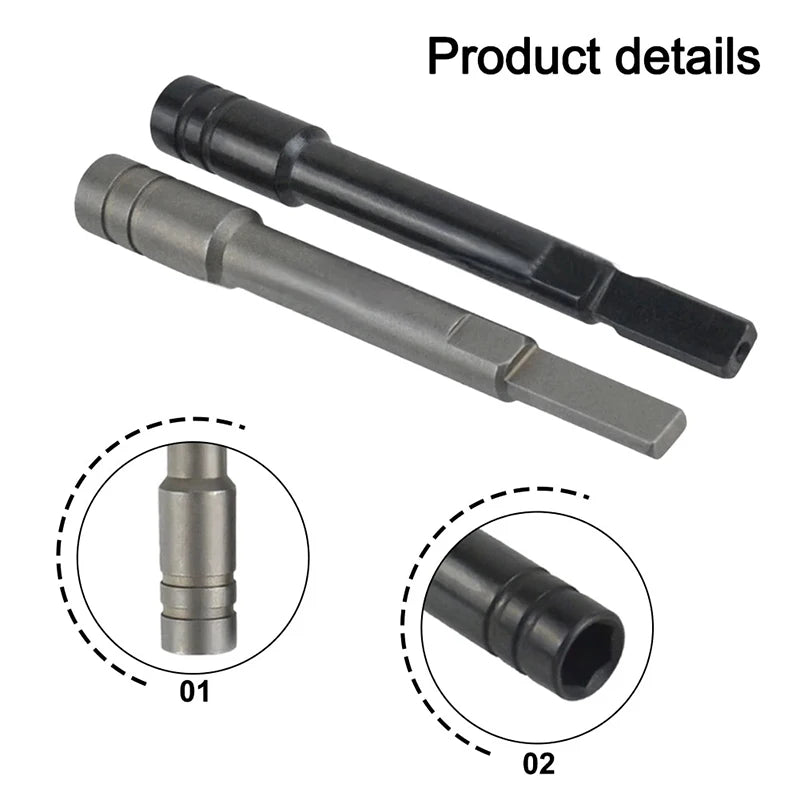 Drill Bit Extension Rod Magnetic Screwdriver Bit Holder 1/4 Hex Driver Socket Adapter Power Tools For Leatherman Surge Wave Plus