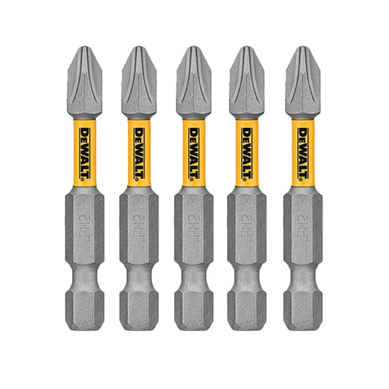 DEWALT Magnetic Impact Driver Bit Set PH2 Pivoting Bits Holder Extend 1/4" 6.35mm Hex Shank Electric Drill Accessories