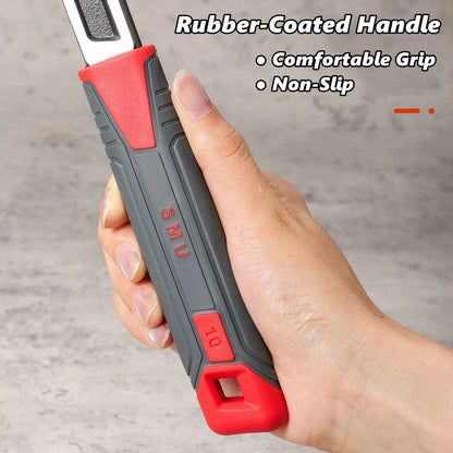 8/10inch Universal Multifunctional Self-Locking Wrench Fast Adjustable Wrench Car Repair Wrench Plumber Multi Hand Tool