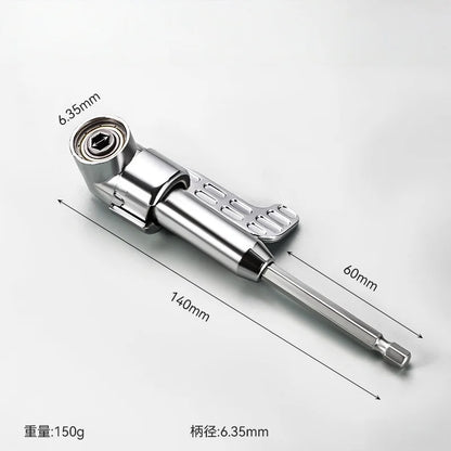 Industrial Grade 1/4" Hex Magnetic Screwdriver Bit Quick-Change Holder Extension Rod Drive Guide Hand Tool Set for Impact Drill Bits