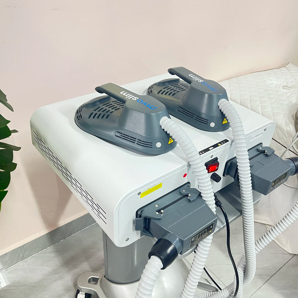 6500W 15 Tesla MYOslim EMS Body Sculpting Machine, Muscle Stimulation Beauty Equipment for Waist, Hip, Abdomen and Body Shaping
