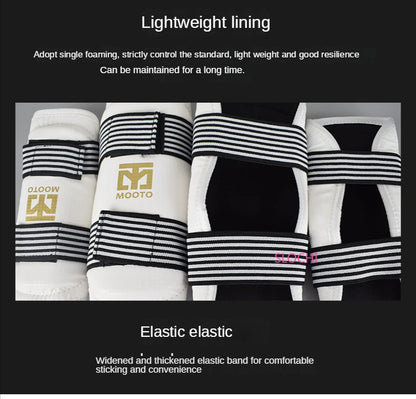 Taekwondo Combat Protective Gear Training Set Actual Combat Equipment Thicken Competition Martial Arts Protective Gear Set