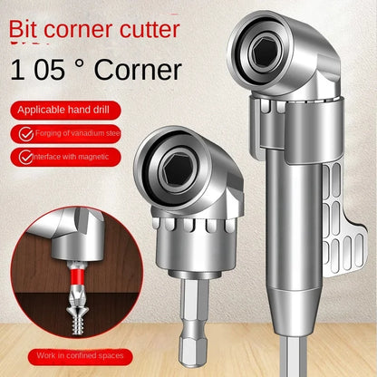 Industrial Grade 1/4" Hex Magnetic Screwdriver Bit Quick-Change Holder Extension Rod Drive Guide Hand Tool Set for Impact Drill Bits
