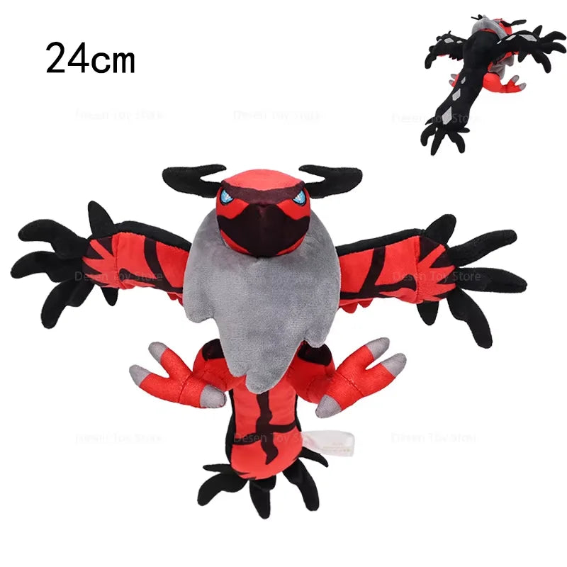 27 estilos Pokemon peluche serie Yveltal Lucario Aerodactyl Milotic Bidoof Dialga Garchomp Kangaskhan juguetes de peluche Navidad