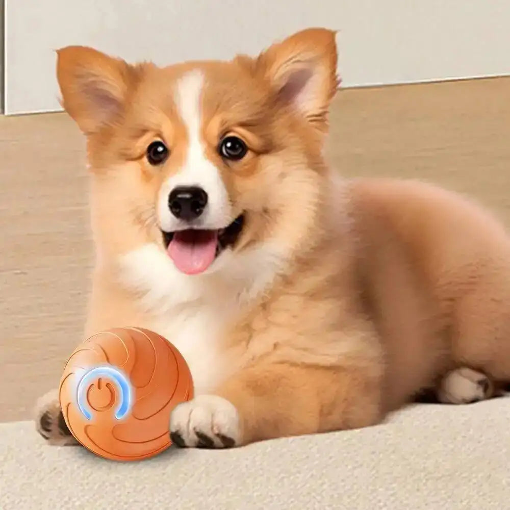 Smart Dog Toys Ball Electronic Interactive Pet Toy Moving Ball USB Automatic Moving Bouncing for Puppy Birthday Gift Cat Product