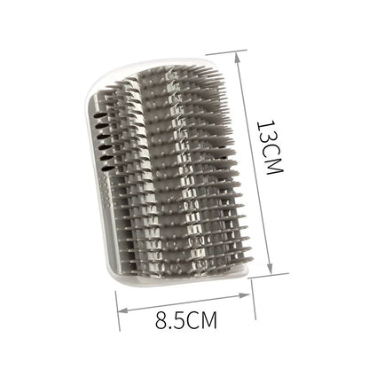 Massage Pet Cat Brush Corner Scrape Hair Removal Beauty Clean Corner Brush Removable Scratcher Comb for Kitten Cat