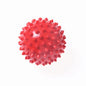 Bola de PVC para fisioterapia y Fitness, Bola de masaje con púas duras para aliviar la fascitis Plantar, equipo portátil, deportes de culturismo, 7cm