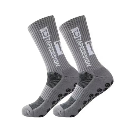High Quality Wear-Resistant Football Socks Soft Breathable Thick Sports Socks Adhesive Anti Slip Sweat Absorbing Football Socks